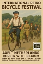 Dauwfietstocht d'Antieke Velokes -  22 maart 2026