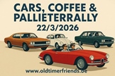 Cars, Coffee & Pallieterrally -  22 maart 2026