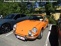Porsche & Coffee - Food Garage - 6th Edition (Leuven) -  1 mei 2026