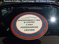 Porsche & Coffee - Food Garage - 6th Edition (Leuven) -  1 mei 2026