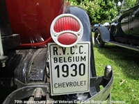 70th anniversary Royal Veteran Car Club Belgium - Hamois -  2 mei 2026