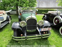 70th anniversary Royal Veteran Car Club Belgium - Hamois -  2 mei 2026