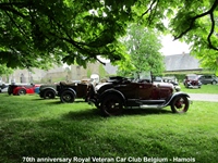 70th anniversary Royal Veteran Car Club Belgium - Hamois -  2 mei 2026