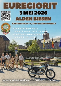 Euregiorit - Maaseiker Oldtimer Club - start Alden Biesen -  3 mei 2026