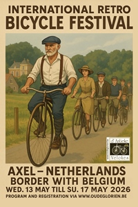 OTA Axel + Retro Bicycle Festival d'Antieke Velokes -  14 mei 2026