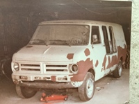 Restauratie Bedford Van (1974)