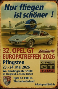 Opel GT Europatreffen Duitsland -  23 mei 2026