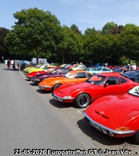 Opel GT Europatreffen Duitsland -  23 mei 2026