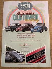 Oldtimermeeting Boekt Feest - Heusden-Zolder -  24 mei 2026