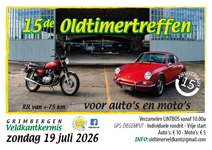 15de Oldtimertreffen Veldkantkermis - Grimbergen -  19 juli 2026