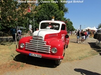 Grand Meeting - Classic Days - Rittergut Birkhof -  1 augustus 2026