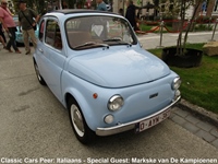 Classic Cars Peer: Italiaans - Special Guest: Markske van De Kampioenen -  27 augustus 2026