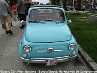 Classic Cars Peer: Italiaans - Special Guest: Markske van De Kampioenen -  27 augustus 2026