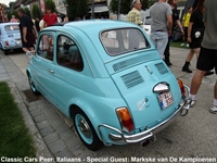 Classic Cars Peer: Italiaans - Special Guest: Markske van De Kampioenen -  27 augustus 2026