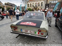 Classic Cars Peer: Italiaans - Special Guest: Markske van De Kampioenen -  27 augustus 2026