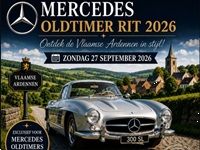 Mercedes Rit Vlaamse Ardenen -  27 september 2026