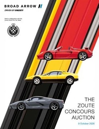 Zoute Concours Auction by Broad Arrow -  9 oktober 2026