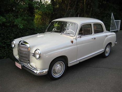 Oldtimer te huur: Mercedes Ponton
