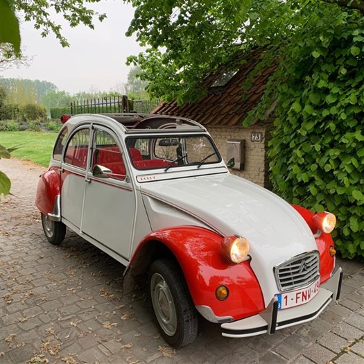 Oldtimer te huur: Citroën 2 PK / 2 CV Dolly (cabrio)
