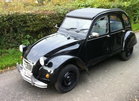 Citroën 2CV zwart