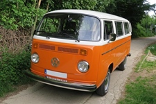Volkswagen Bus T2 busje microbus deluxe Oranje