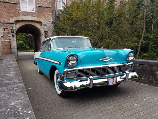 1956 Chevrolet bel air oldtimer te huur